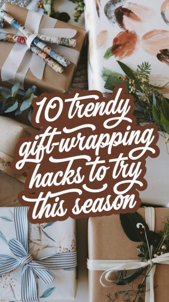 10 Genius Gift-Wrapping Hacks to Impress Everyone This Holiday Season