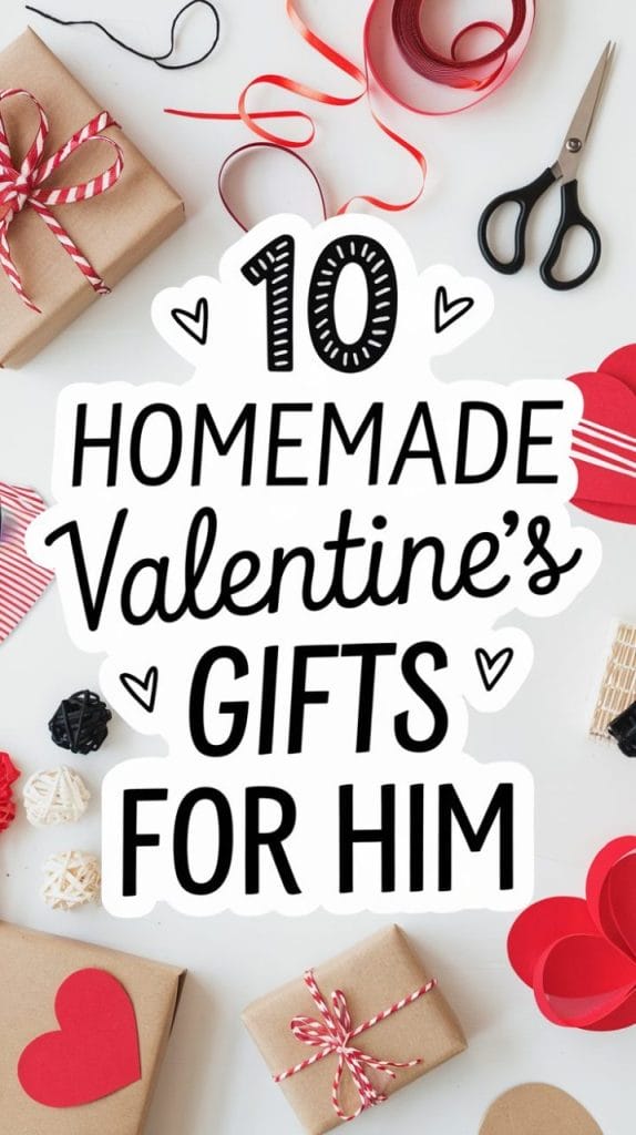 10 DIY Homemade Valentine’s Gifts to Make for Your Boyfriend This Year