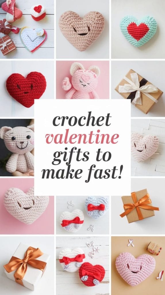 10 Adorable Crochet Valentine Gifts You Can Make in a Weekend