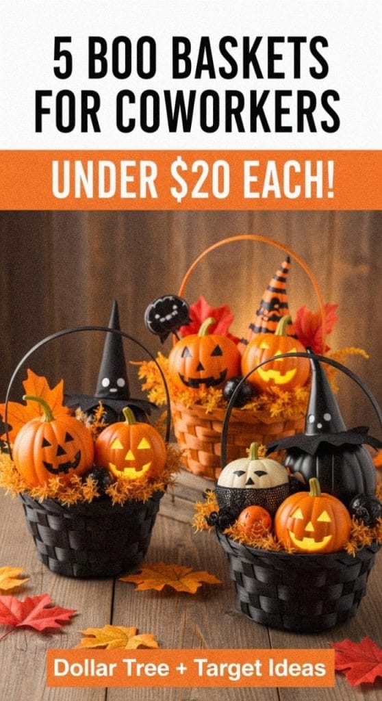 5 Boo Basket Ideas For Coworkers That Cost Less Than Lunch