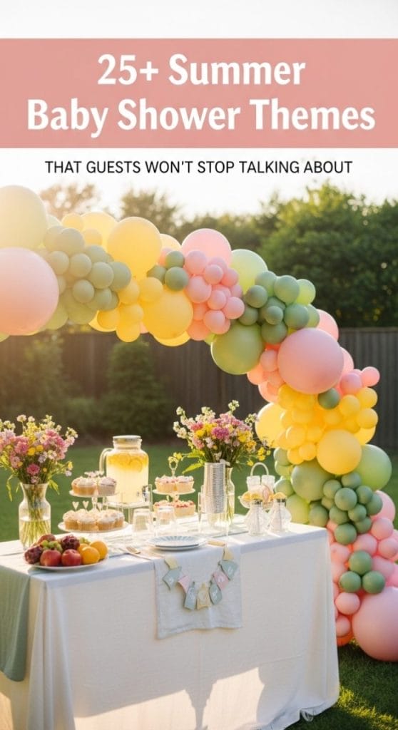 Summer Baby Shower Themes Ideas: 25+ Gorgeous Ways to Celebrate Under the Sun