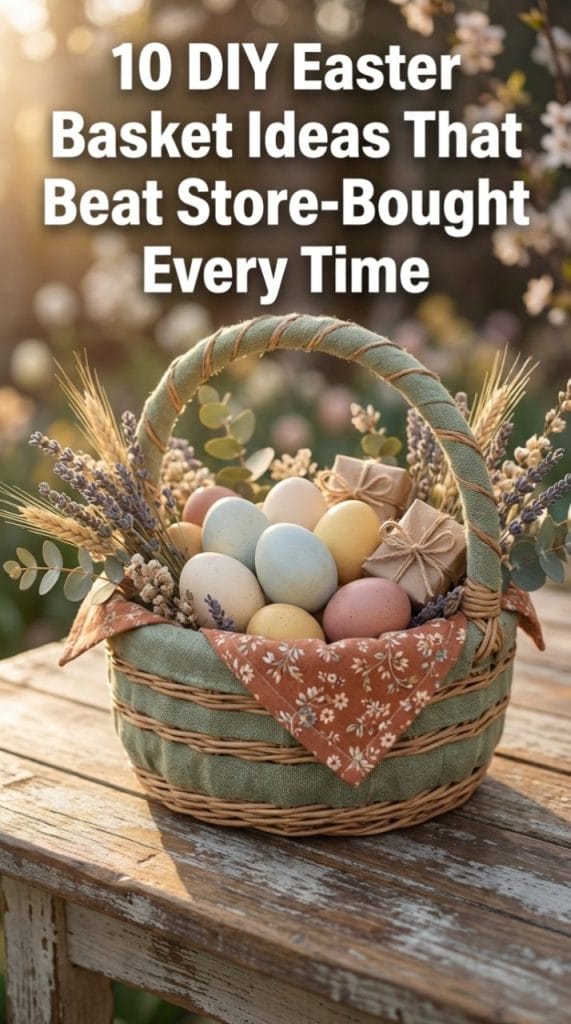 DIY Easter Basket Ideas That Will Make Store-Bought Ones Look Sad